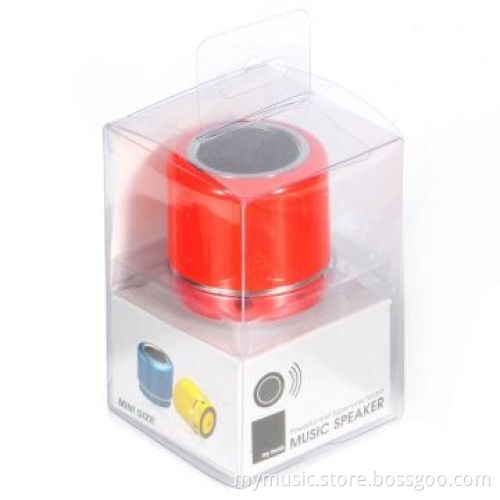 Color ABS case Bluetooth wireless speaker with small body 400mAh battery